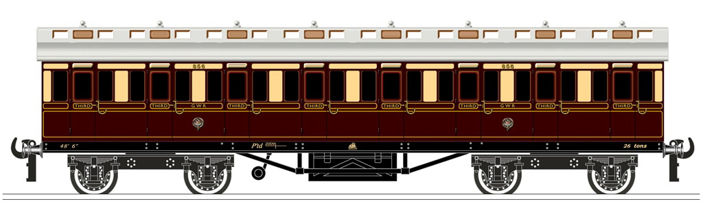 GWR 3rd Class 856